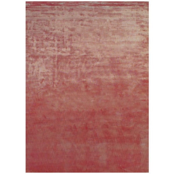 8 x 10 Red Chevron Area Rug