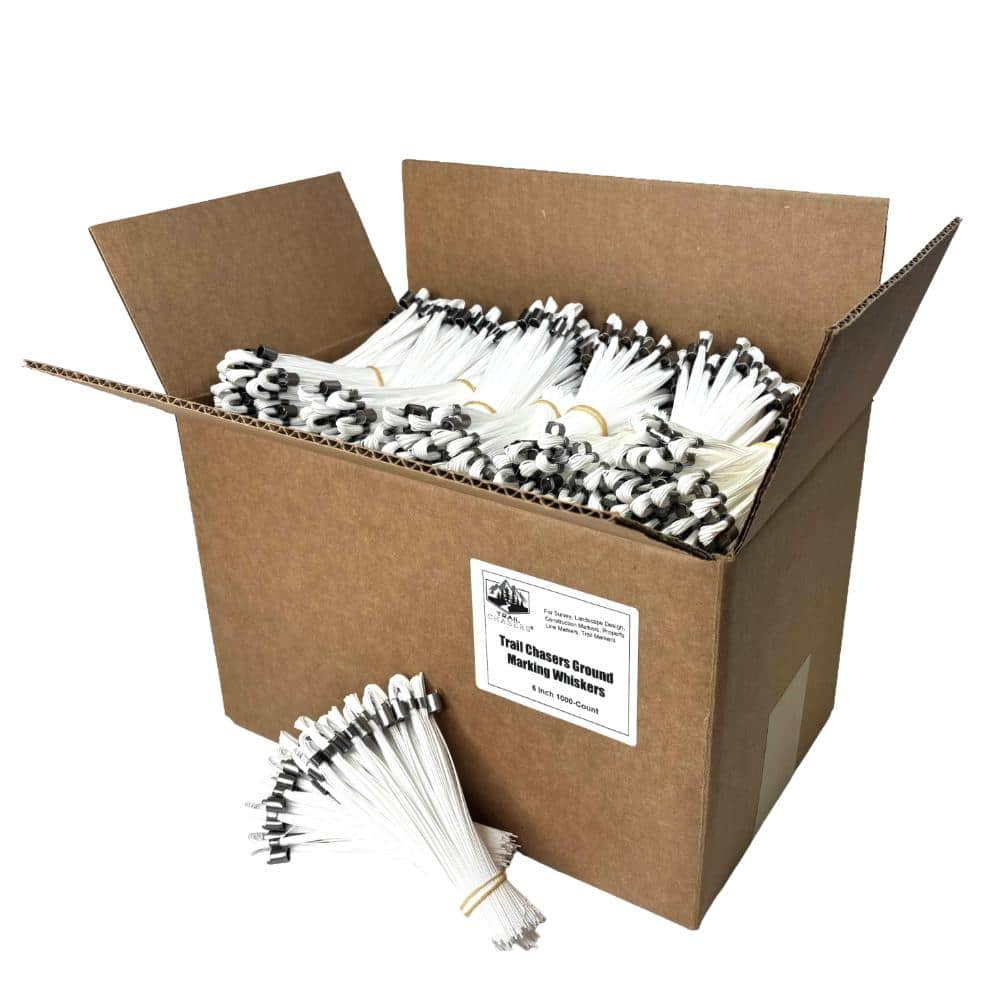 White 6 in. Marking Flags - (Whiskers), 1000-Pack price history on PriceWatchPro