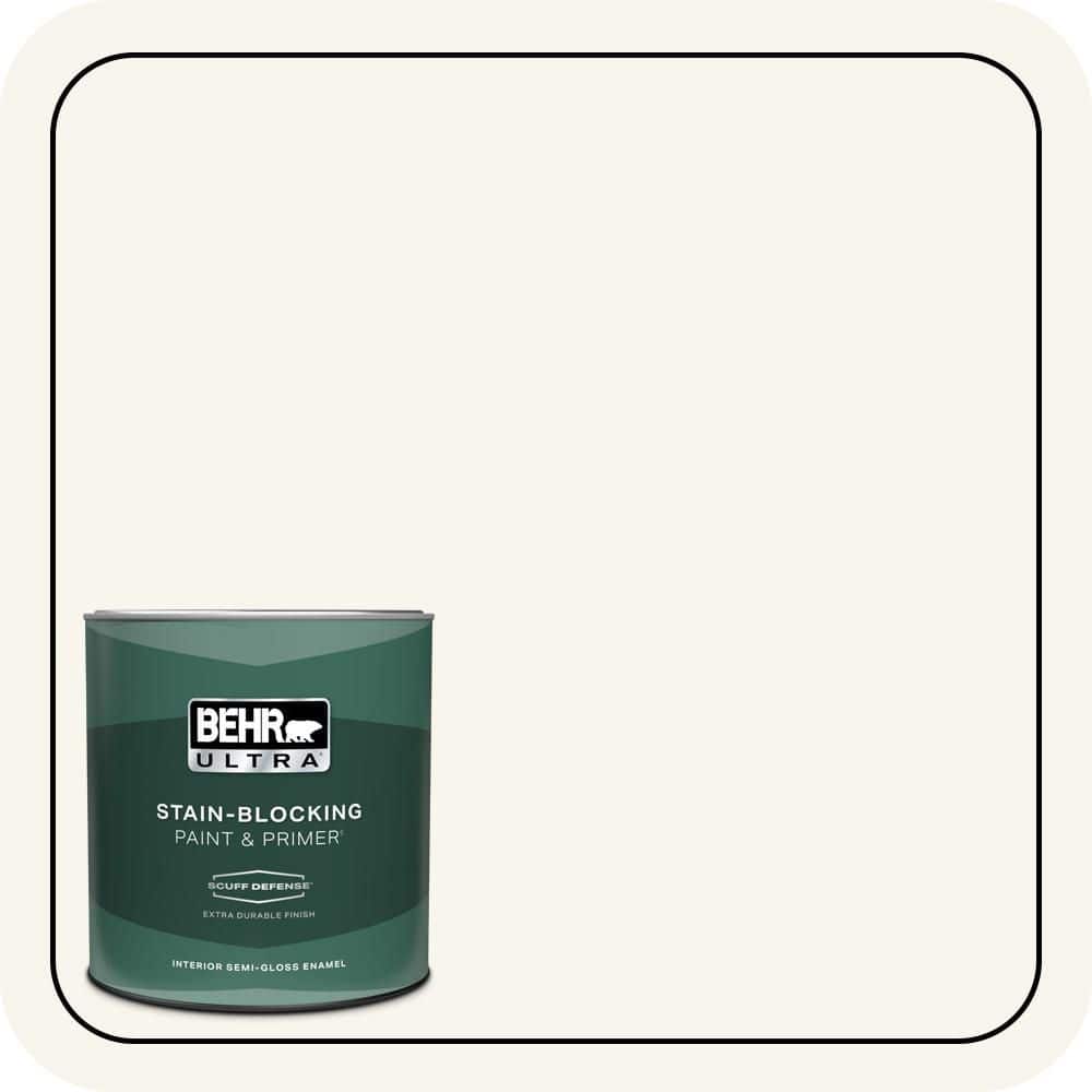 1 qt. #ECC-38-2 Icy Tundra Extra Durable Semi-Gloss Enamel Interior Paint & Primer price history on PriceWatchPro