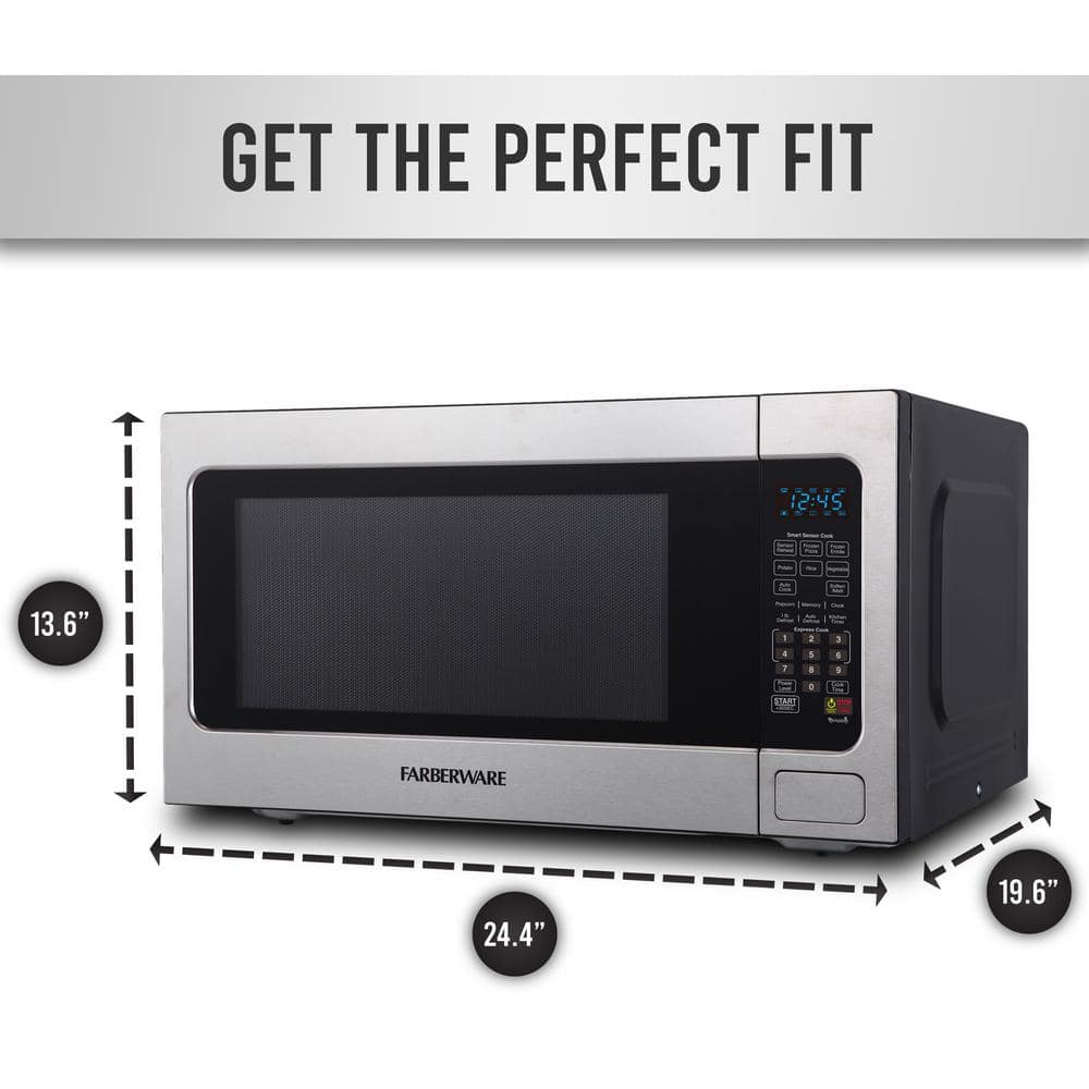 Buy Professional 2.2 cu. ft. 1200Watt Countertop Microwave Oven with