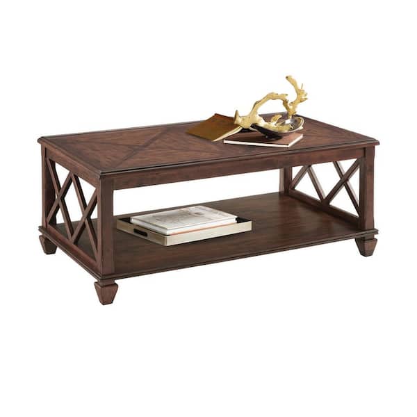 Alaterre Furniture Shaker 42 in. Espresso Rectangle Wood Top