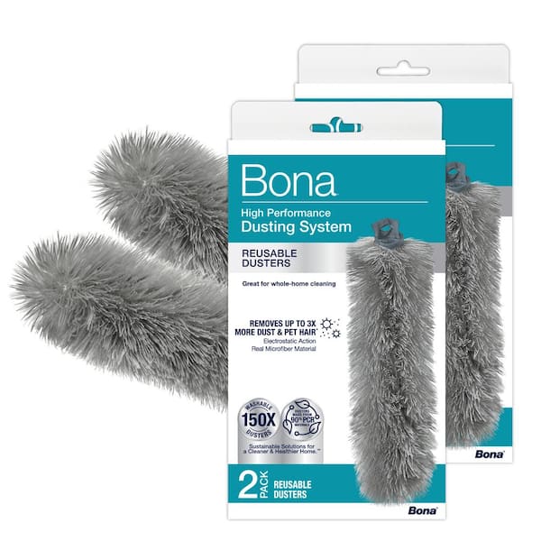 High-Performance Reusable Microfiber Dusters, 2-Count (2-Pack)