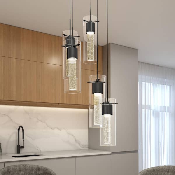 Artika Essence 29-Watt 5-Light Modern Matte Black Integrated LED