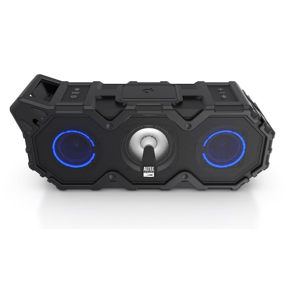 Altec Lansing Super Lifejacket Jolt with Lights Wireless Speaker - Black