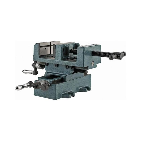 4 in. Cross Slide Drill Press Vise