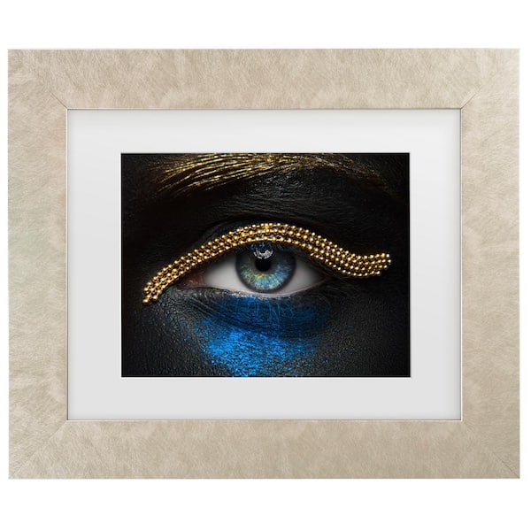 Trademark Fine Art Alex Malikov Macro Beauty Matted Framed Photography Wall Art 14.5 in. x 17.5 in.