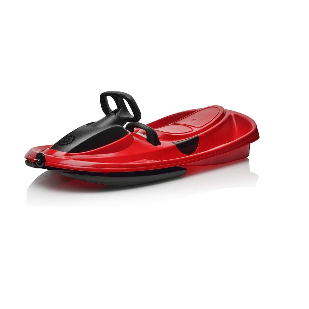 Gizmo Riders Stratos Snow Bobsled for Kids- 2 Person Steerable Snow Sled fo