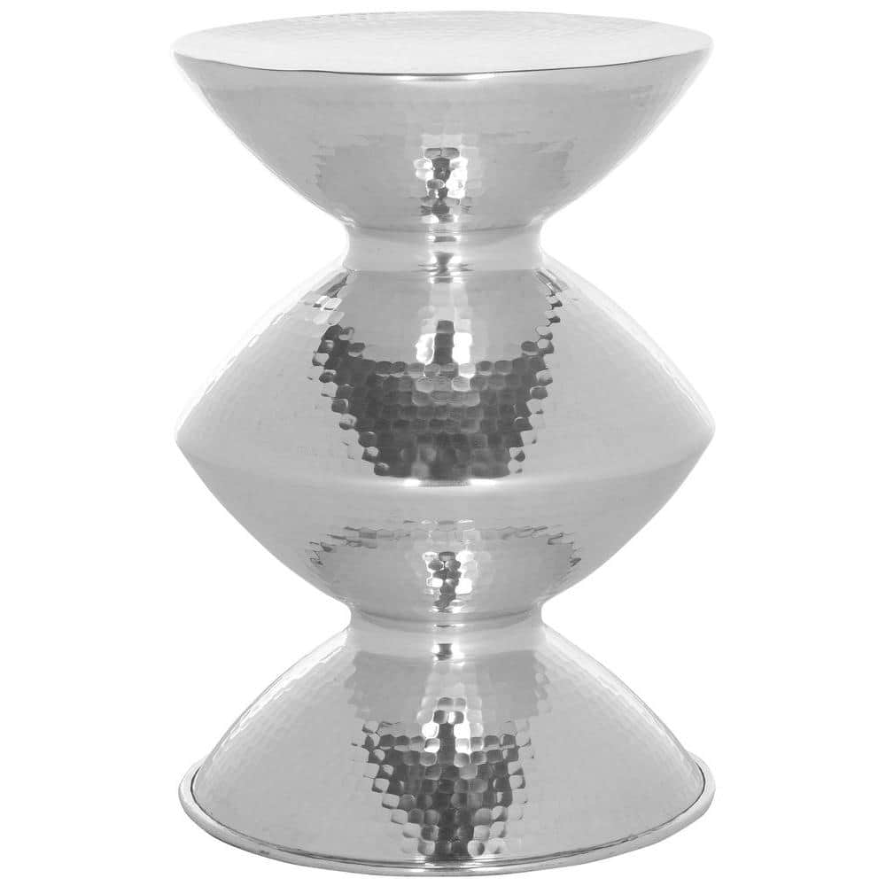 SAFAVIEH Guildsman Silver End Table FOX5515A - The Home Depot