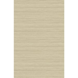 Rye Shantung Silk Embossed Vinyl Unpasted Wallpaper Roll 60.75 sq. ft.