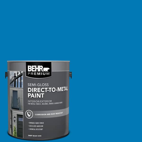1 gal. #P500-6 Deep River Semi-Gloss Direct to Metal Interior/Exterior Paint