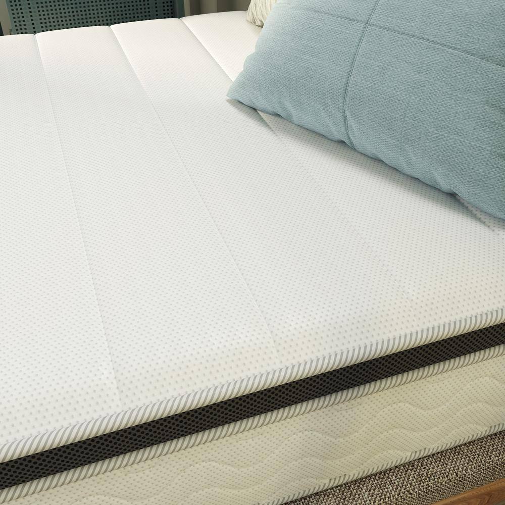 NapQueen 8" Twin Hybrid Mattress with Gel Memory Foam
