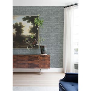 Samos Grey Texture Strippable Non Woven Wallpaper