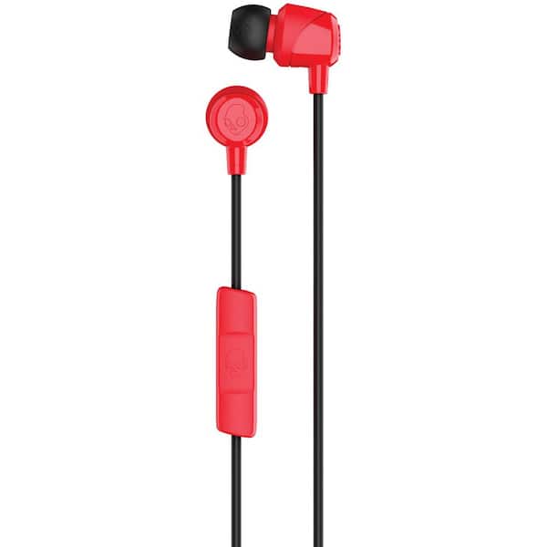 Red Skullcandy Jib Wireless In-Ear Earbud 