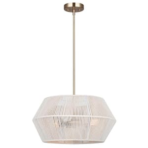 Willow 4 Light Gold Modern Chandelier for Dining Rooms and Living Rooms