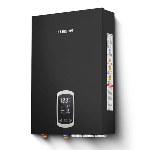 JINJUNYE 18KW Tankless Water Heater Electric, 240V Instant Hot Water Heate with LED Display, Self Modulates to Save Energy Use