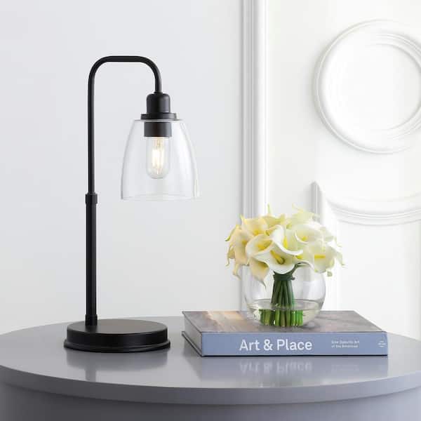 Kashton 20 in. Black Table Lamp
