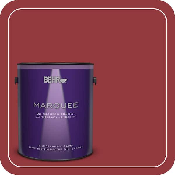 BEHR MARQUEE 1 gal. #ECC-32-3 Cherry Tree Eggshell Enamel Interior Paint & Primer