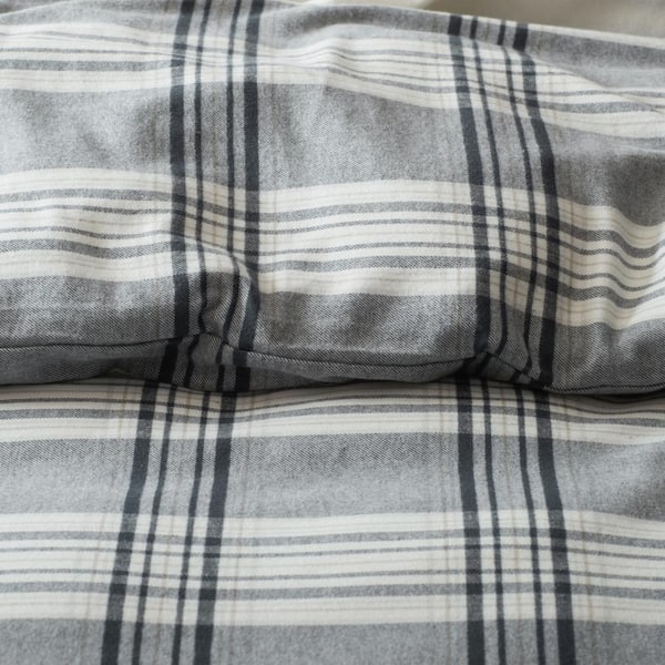 Company Cotton Classic Plaid Cotton Flat Sheet