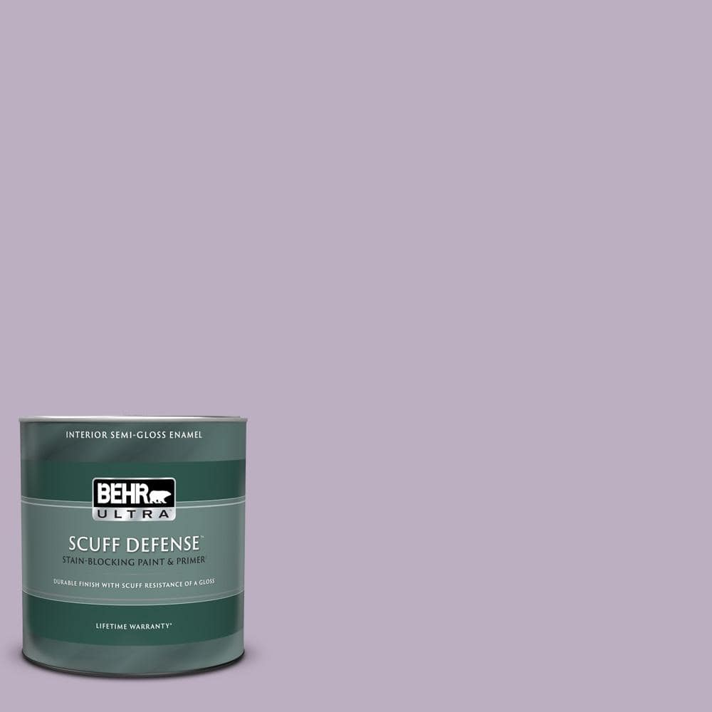 BEHR ULTRA 1 qt. S1003 Courtly Purple Extra Durable SemiGloss Enamel