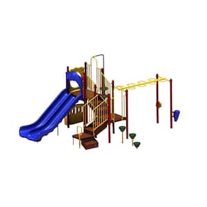 UPlay Today Maddie's Chase (Playful) Commercial Playset with Ground Spike