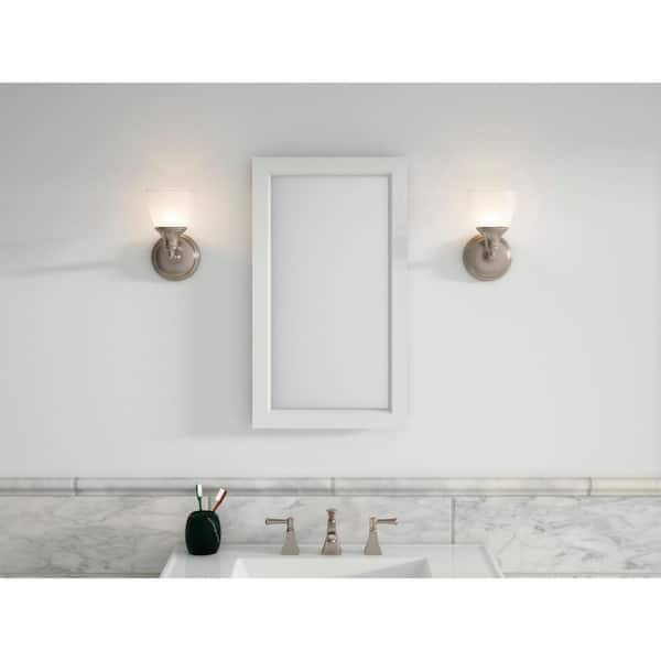 KOHLER 15 in. W x 26 in. H Shaker-style Medicine Cabinet Frame in Linen White