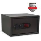 Home and Office 1.13 cu. ft. Security Vault with Electronic Lock, Dark Gray Hammertone Finish