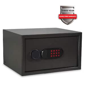 Home and Office 1.13 cu. ft. Security Vault with Electronic Lock, Dark Gray Hammertone Finish