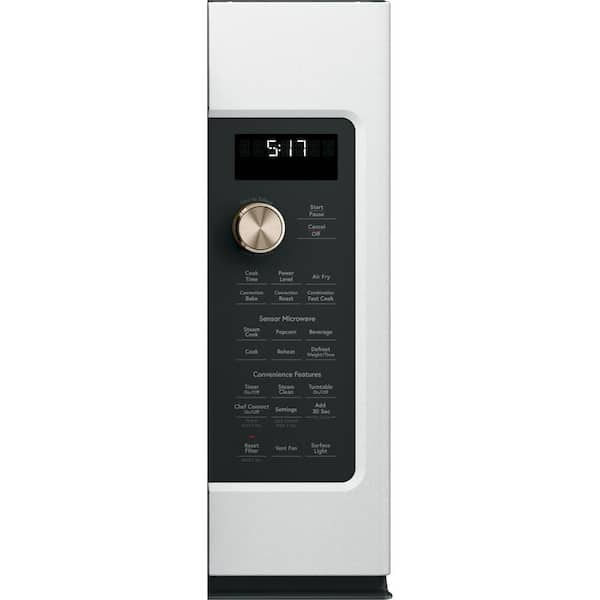 GE Profile 1.7 Cu. Ft. Over the Range Microwave in White with Air Fry  PVM9179DRWW - The Home Depot