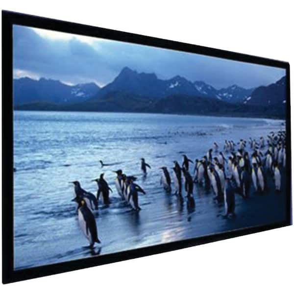 Cirrus Products 135 in. Stratus Series Slate Gray Fixed-Frame Screen