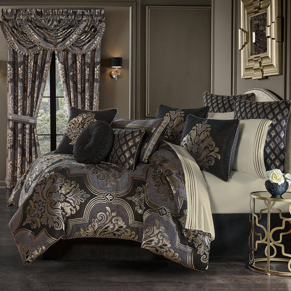 Sayreville Pewter Polyester Queen 4Pc. Comforter Set price history on PriceWatchPro