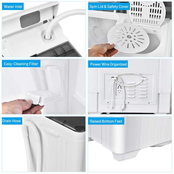 1.68 cu. ft. Portable Washing MachineWashers-In Home Furniture San Antonio,  TX
