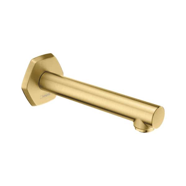 Hansgrohe Locarno Tub Spout, Brushed Gold Optic