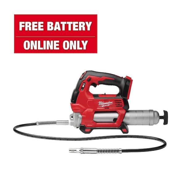 M18 18V Lithium-Ion Cordless Grease Gun 2-Speed (Tool-Only)