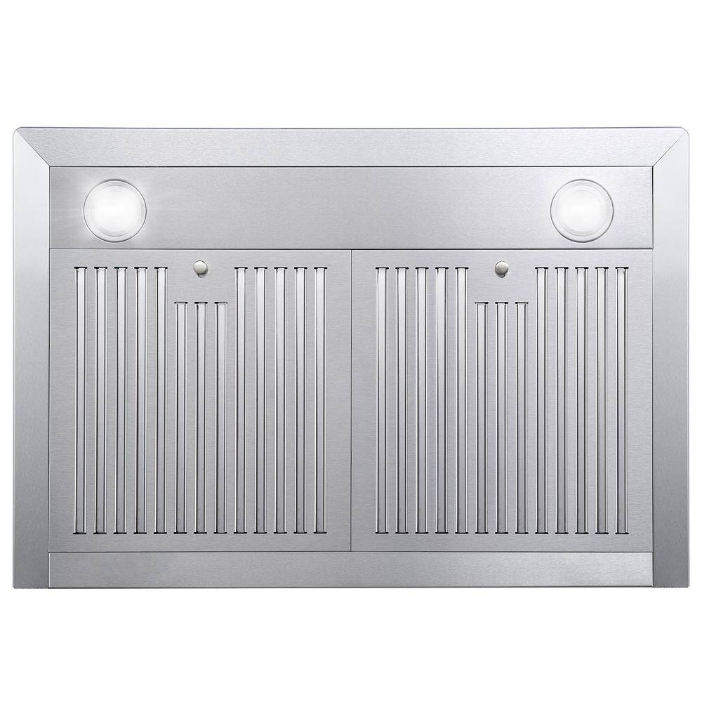 30-Inch Stainless Steel Wall Mounted Convertible Range Hood