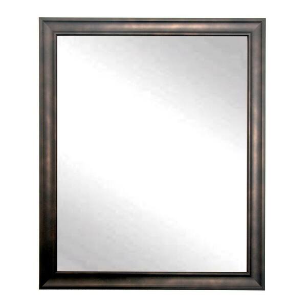 BrandtWorks 30 in. W x 58 in. W Clouded Bronze Wall Mirror BM013L4 ...