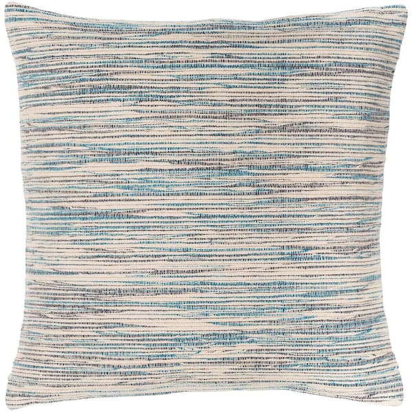 Livabliss Shashi Beige 18 in. x 18 in. Square Pillow Cover