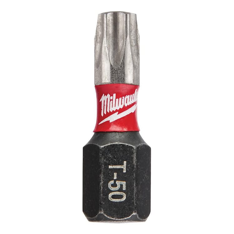 Milwaukee SHOCKWAVE Impact Duty 1 in. T55 Insert Bits (2-Pack)