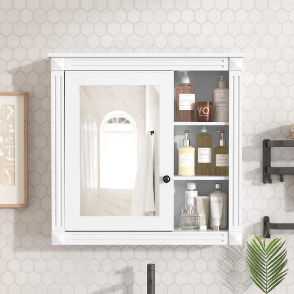 29 in. W x 7 in. D x 28 in. H Bathroom Storage Wall Cabinet Medicine Cabine