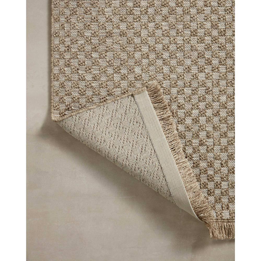 Dawn Natural Beige Polypropylene Indoor/Outdoor Runner Rug