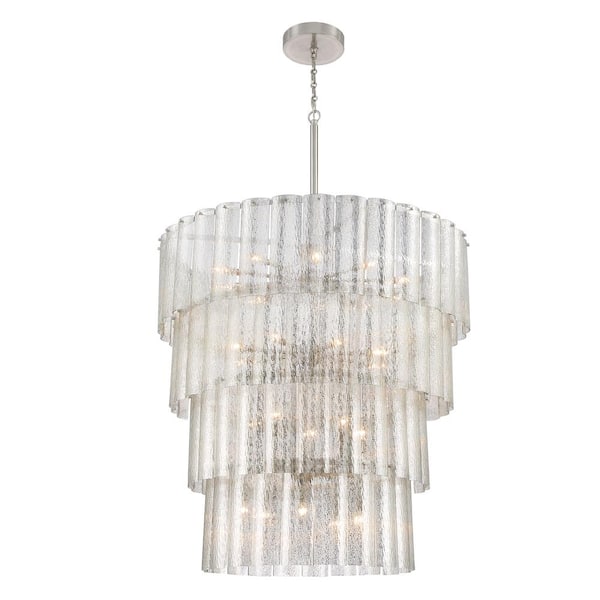 Mercury on sale glass chandelier