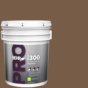 5 gal. #N250-7 Mission Brown Eggshell Interior Paint