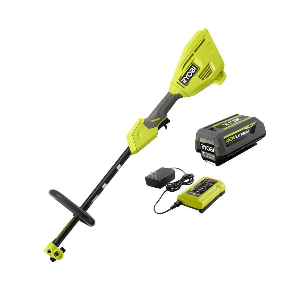 Ryobi 40v Expand It Cordless Battery Attachment Capable Powerhead Kit Ry40ph01k The Home Depot