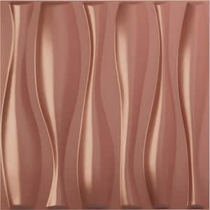 19 5/8 in. x 19 5/8 in. Fairfax EnduraWall Decorative 3D Wall Panel, Champagne Pink (12-Pack for 32.04 Sq. Ft.)