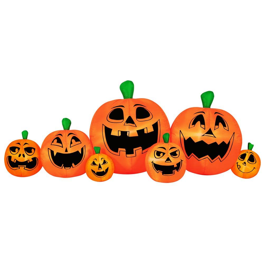 36H x 42W x 96L HALLOWEEN AIRFLOWZ INFLATABLE PUMPKIN PATCH