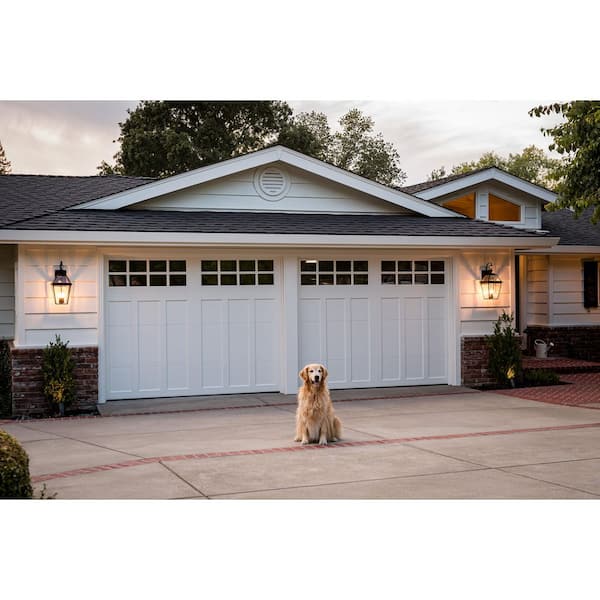 Clopay Coachman Linear Design 9 ft x 7 ft Insulated 18.4 R-Value