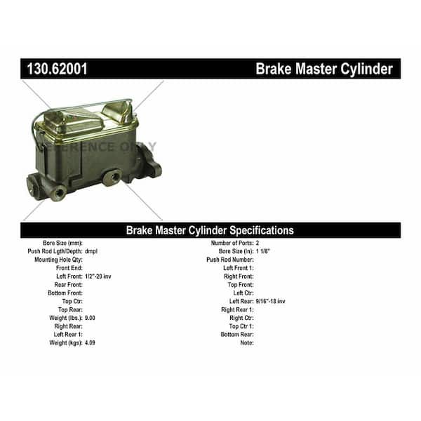 Centric Parts Brake Master Cylinder