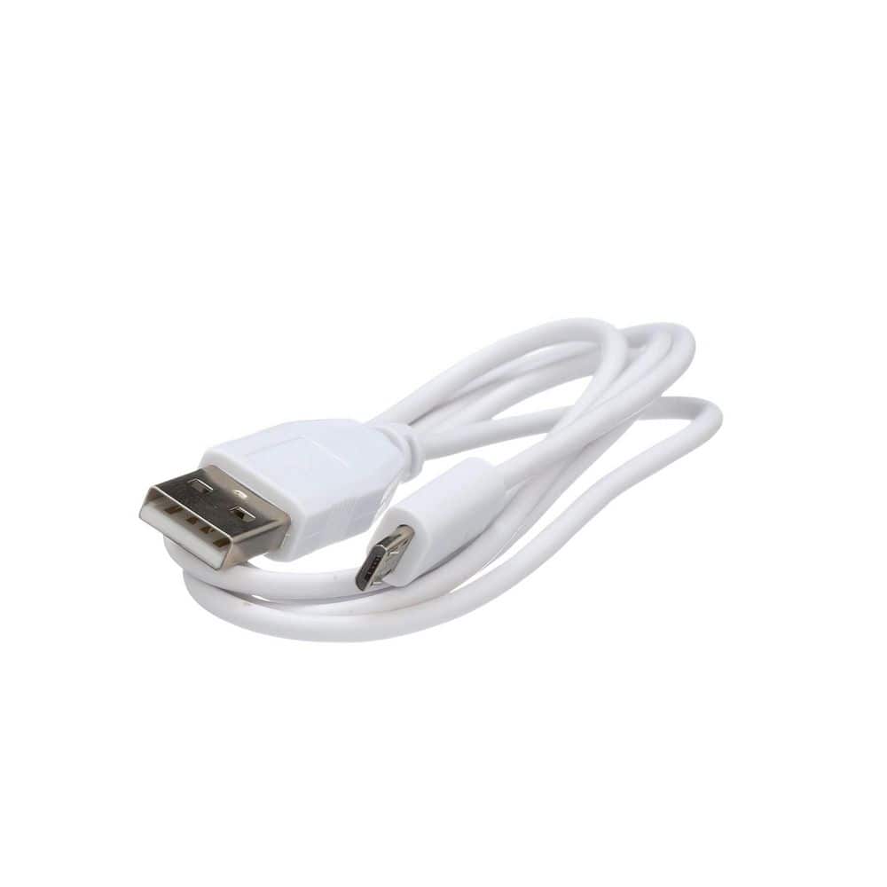 ホワイト USBケーブル Zenith 3 ft. Micro-B to USB A Cable, White PM1003MCW - The Home Depot