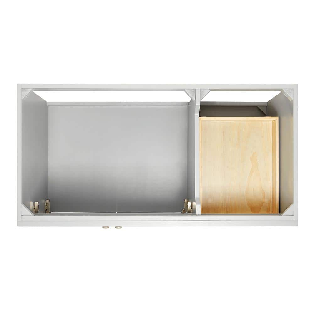 Hamlet 42" Grey Solid Wood Freestanding Single Vanity Cabinet