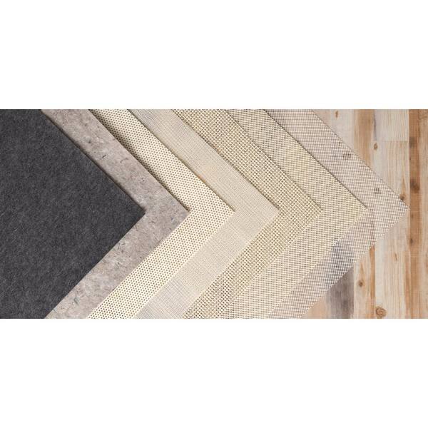 Home Decorators Collection Non Slip Hard Surface Beige 2 ft. x 8 ft. Dual  Surface Non-Slip Rug Pad 6579650820 - The Home Depot