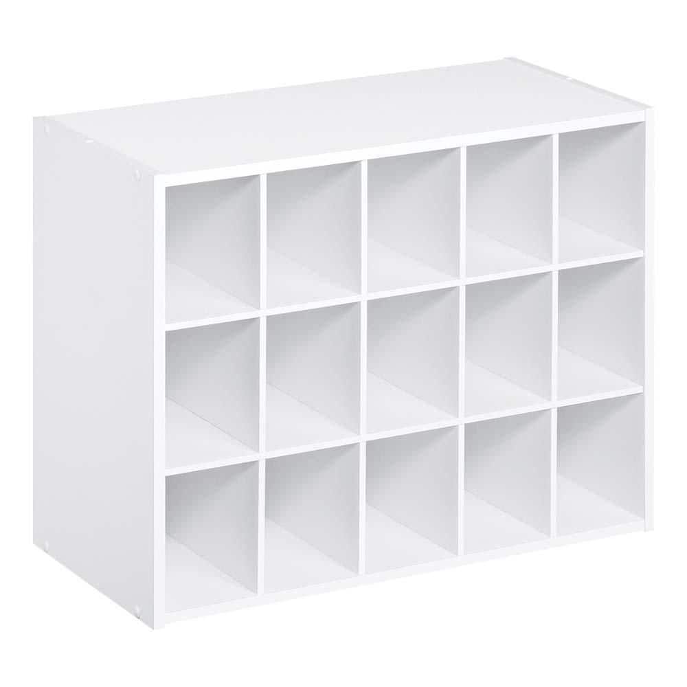Better Homes & Gardens 8-Cube Storage Organizer, Multiple Finishes, White